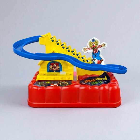 Vintage 1990 Clown Around Animated Toy: Battery Operated Circus Collectible - Picture 1 of 7